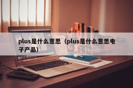 plus是什么意思（plus是什么意思电子产品）