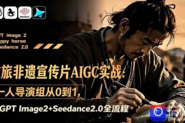 文旅非遗宣传片AIGC实战：一人导演组从0到1，GPT Image2 Seedance2.0全流程