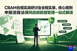 CBAM合规实战研讨会全程实录，核心规则申报流程法律风险碳数据管理一站式解读