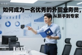 如何成为一名优秀的外贸业务员，从新手到专家