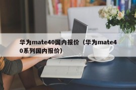 华为mate40国内报价（华为mate40系列国内报价）
