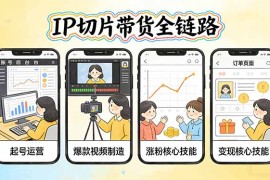 IP切片带货全链路(更新