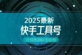 快手创业粉引流新玩法，工具号操作全解析，解锁创业粉变现多元玩法，日引200 