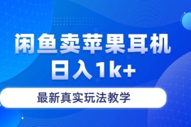 （10380期）闲鱼卖菲果耳机，日入1k ，最新真实玩法教学