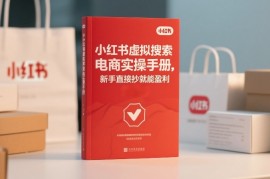 小红书⁠‬⁠‌‬⁠‬‍‍‌‬‌‍⁠‌⁠⁠‬‬‌‍虚拟搜索电商实操手册，新手直接抄就能盈利