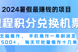 2024暑假最赚钱的兼职项目，无脑操作，一单利润300 ，每天可批量操作。