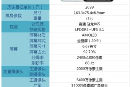 红米k30参数(红米k30pro参数)