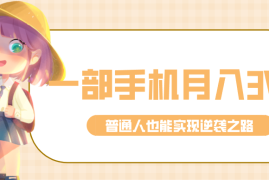 仅靠一部手机，月入到手3w ！知乎热点拉新普通人也能实现逆袭之路！