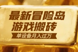 冒险岛游戏搬砖 一组账号月利润9000 