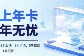 老陶电商线上年卡，拼多多、抖音，两大平台100 节课程
