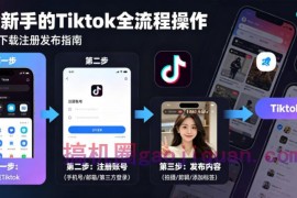 Tiktok下载注册发布，适合新手的Tiktok全流程操作