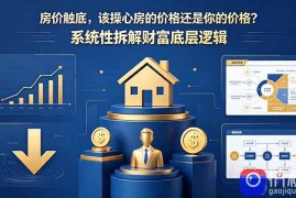 付费文章：房价触底，该操心房的价格还是你的价格？系统性拆解财富底层逻辑