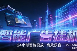 AI 广告云挂机 · 全域流量变现平台