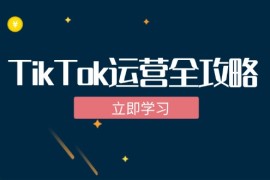 （12739期）TikTok实战运营全攻略：从下载软件到变现，抖音海外版实操教程