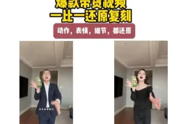 AI带货视频复刻，一比一还原加二创，动作，表情，细节，都还原，新手也能直接套用