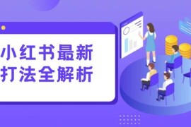 （15017期）小红书最新打法线下课：笔记生产 评论运营，打造标准化流量增长引擎