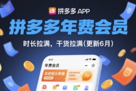 拼多多年费会员，实经验分享操，时长拉满，干货拉满(更新26年4月03日)