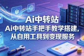 Ai中转站手把手教学搭建，从自用工具到变现服务