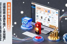 （16311期）阿里国际站全链路运营，店铺搭建 直通车推广 全站推广，月询盘增长200% 